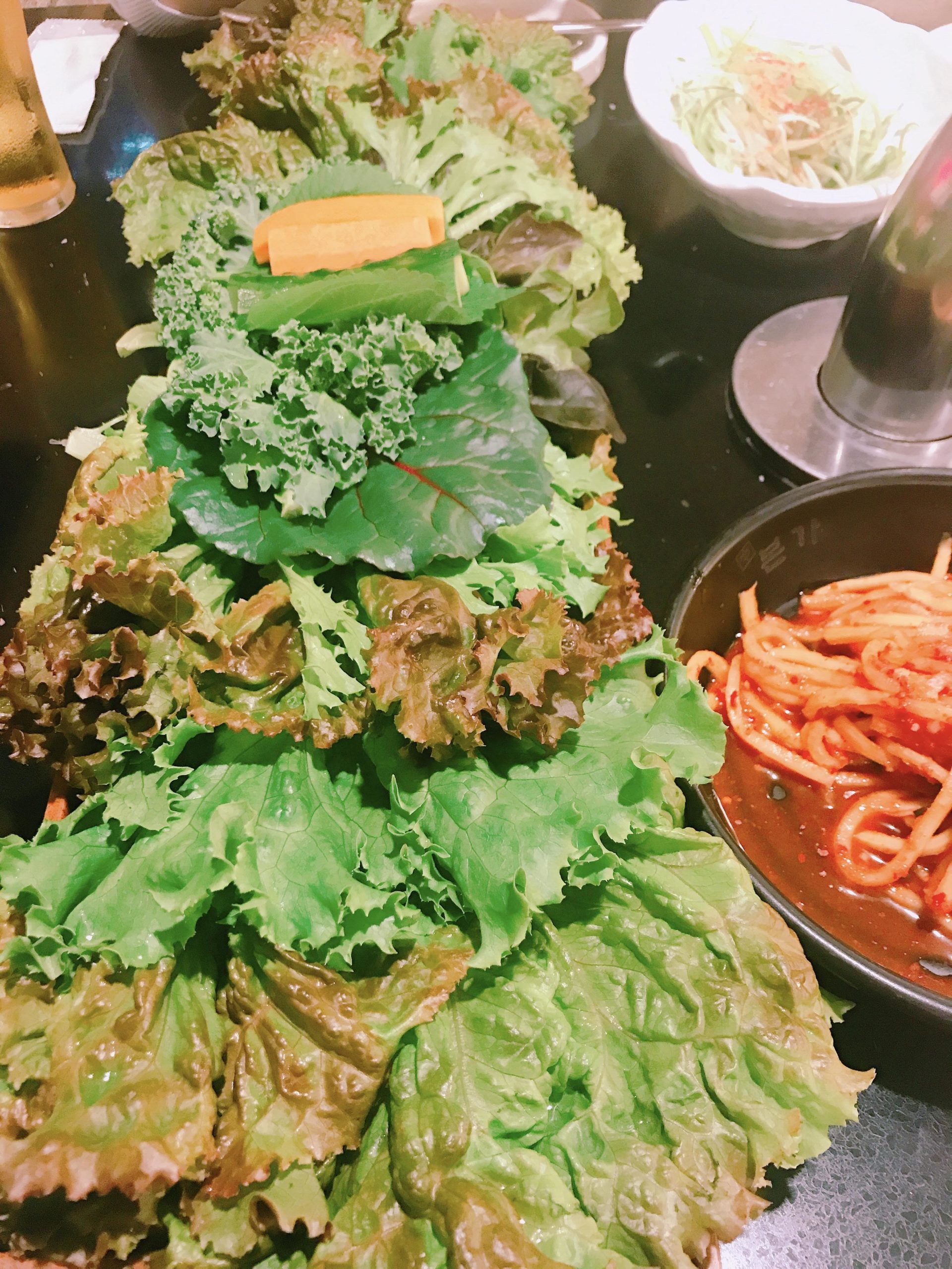 新大久保 ダイエット中でも 野菜たっぷりの焼肉 おすすめ韓国料理 ボンガ Ryokolog